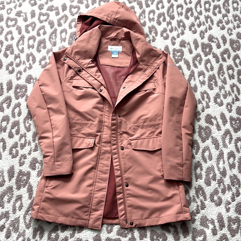 Columbia Long Rain Softshell Jacket XS